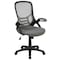 Flash Furniture Office Chair, Mesh, Light Gray HL-0016-1-BK-GY-GG - alternate 3